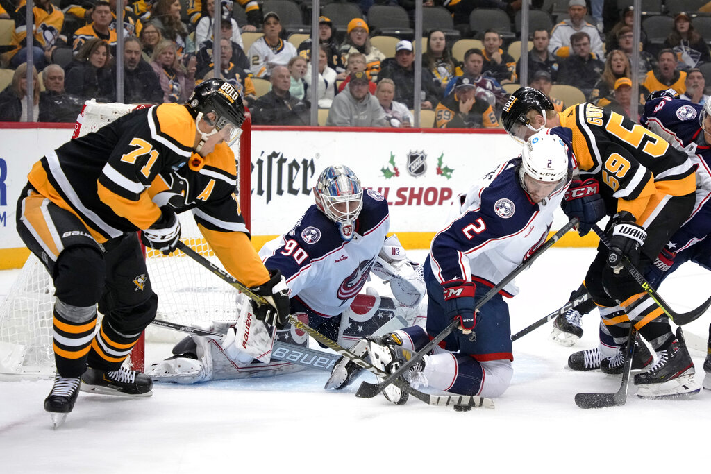 Crosby Scores Twice As Surging Penguins Roll By Columbus 4-1 – Venango ...