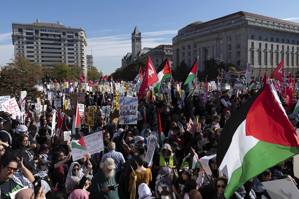 Protest Marches From Us To Berlin Call For Immediate Halt To Israeli Bombing Of Gaza Venango 7526