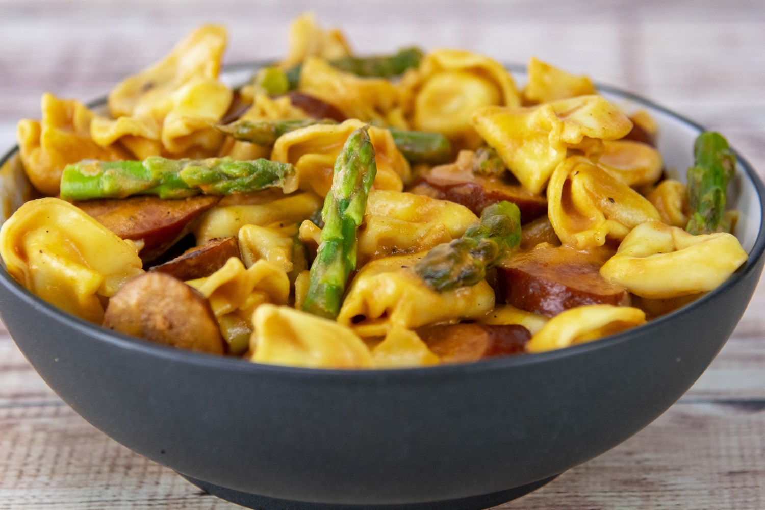 Creamy Tomato Smoked Sausage and Asparagus Tortellini – Venango Extra.com